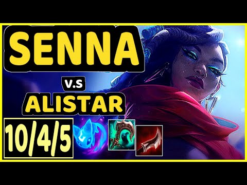 CéOS (SENNA) vs ALISTAR - 10/4/5 KDA BOTTOM SUPPORT CHALLENGER GAMEPLAY - BR