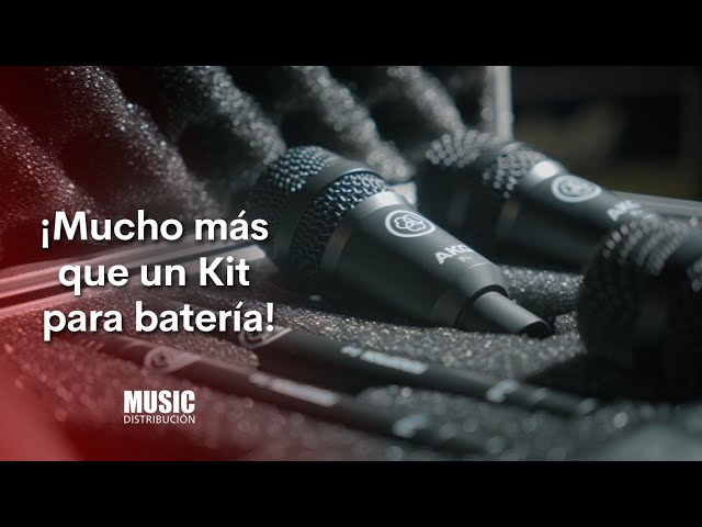 Vídeo relacionado con AKG tambor Set período de sesiones 1Pack tambor micrófono