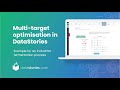 Optimise multiple targets with DataStories. Industrial use case.