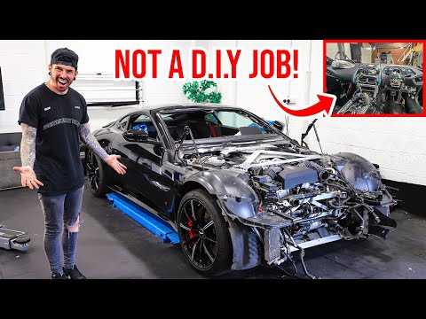 REBUILDING A WRECKED 2019 ASTON MARTIN VANTAGE | PT2
