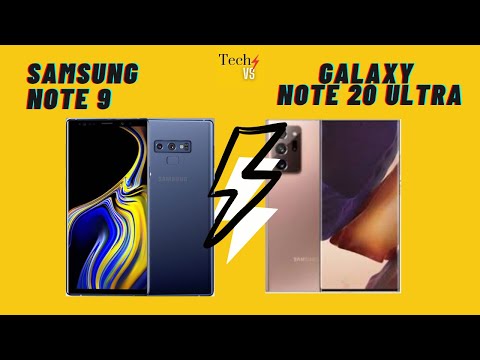 SAMSUNG NOTE 9 VS. SAMSUNG NOTE 20 ULTRA | TECH VS. 009