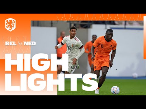 TWEE KEER BROBBEY 🦁 | Highlights Jong België - Jong Oranje (23/9/2022)