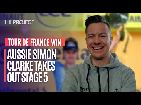 Aussie Simon Clarke Takes Out Tour De France 5th Stage