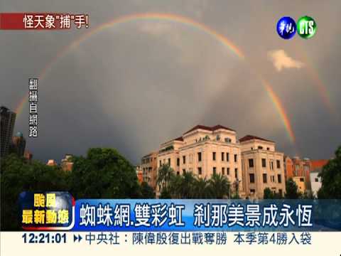 雷雨閃電秀! 快門捕捉瞬間美景