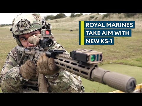 Exclusive: Royal Marines hit the range with new KS-1 assault rifle