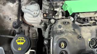 2015 Ford Lincoln 3.7 3.5 Timing chain Waterpump part 1 of 2