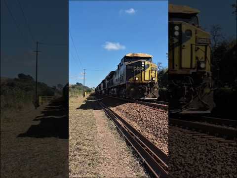 LOCOMOTIVAS ESCOTEIRAS NA FERROVIA DO AÇO. #trens #railway #railway #train