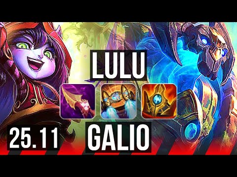 LULU vs GALIO (TOP) | KR Master | 25.11