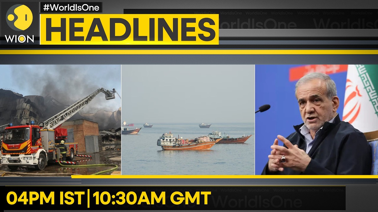 Iran: No Pre-War Norms For Hormuz | Russia Hits Kharkiv DIY Store Again | WION Headlines