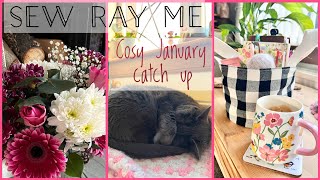 Sew Ray Me - cosy January catch up 🥰 ~ shop news, book chat, and some cooking 🥘