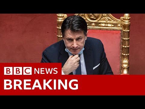 意大利總理朱塞佩-孔特辭職 - BBC News (Italian Prime Minister Giuseppe Conte resigns  - BBC News)