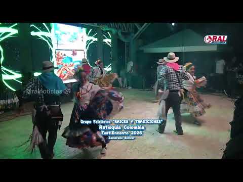 "RAICES Y TRADICIONES" Antioquia Colombia en la Version 41° ¡FESTIENCANTO 2026!🎉🎸🪗🎉Zambrano Bolívar.