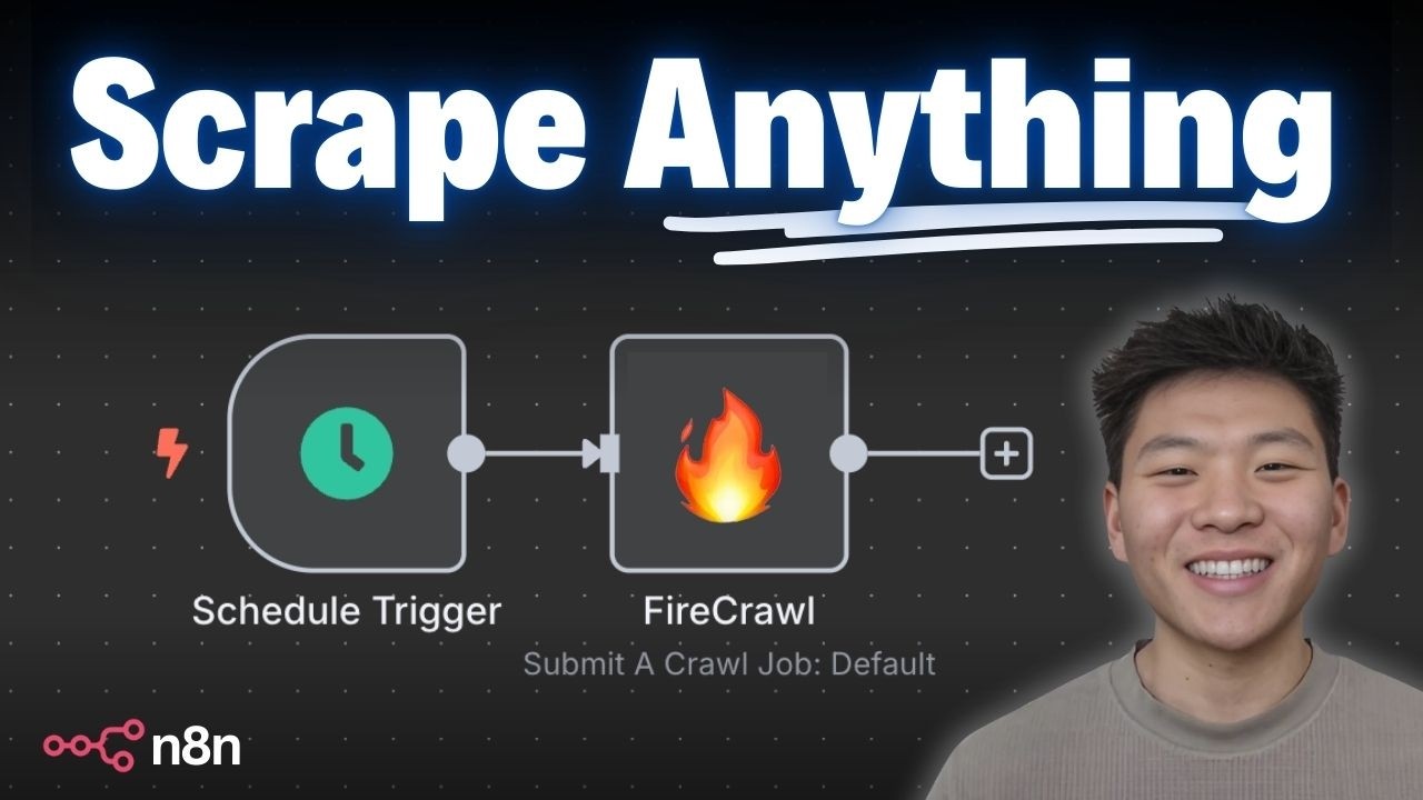 Turn Any Website Into LLM Ready Data in Seconds with n8n & Firecrawl