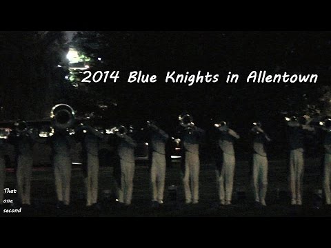 Blue Knight's brass at Allentown 2014 "that one second"