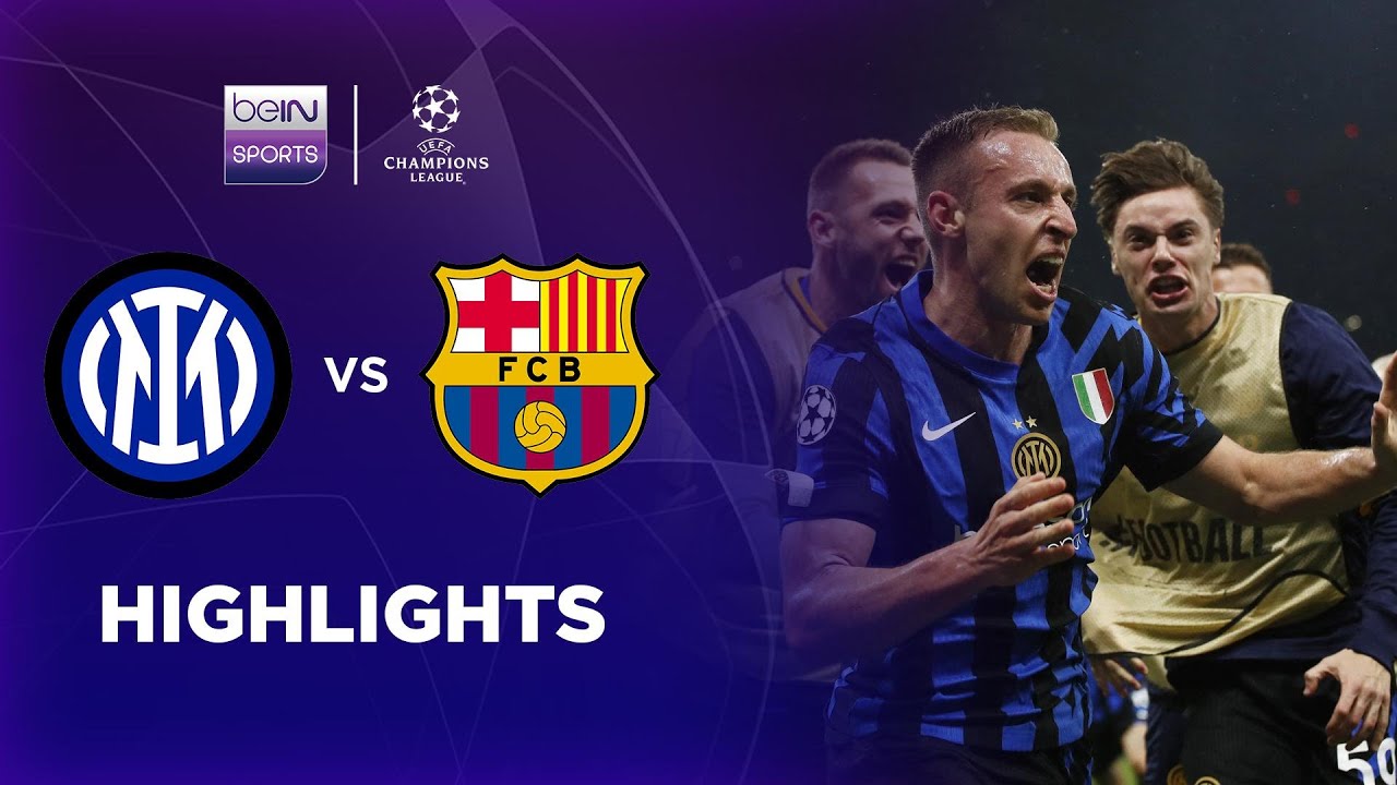 Inter Milan 4-3 Barcelona | Champions League 24/25 Match Highlights