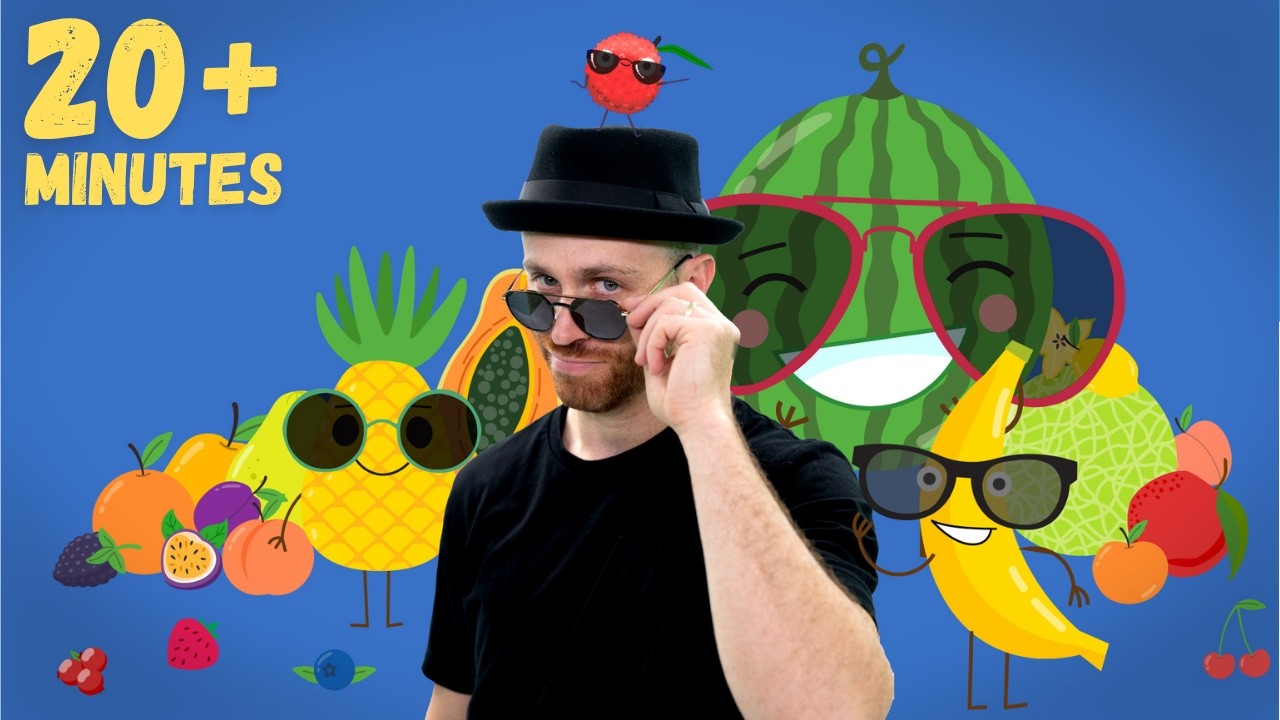 Fruitti, Melody, Robot dance + MORE! 🍒🎹🤖 | Dance Compilation | DJ Raphi Songs for Kids