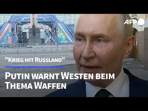 "Krieg mit Russland": Putin warnt Westen beim Thema Waffen | AFP