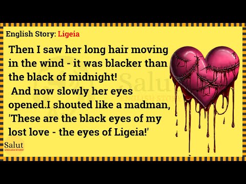 Learn English through story 🌸 Level 1 - Ligeia | Salut English