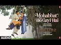 BORDER 2 Mohabbat Ho Gayi Hai Audio Anu Malik Javed A Mithoon Manoj M Sonu Nigam Palak M