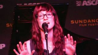 Ingrid Michaelson- Cool acapella cover of &quot;Night Swimming&quot; by R.E.M. (720p HD) Live 1-26-12