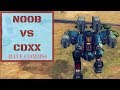 War Robots NOOB Vs CDxx Full MK2 Clan Battle