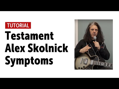 Testament | Titans of Creation | Alex Skolnick explains the Main Riff of "Symptoms"