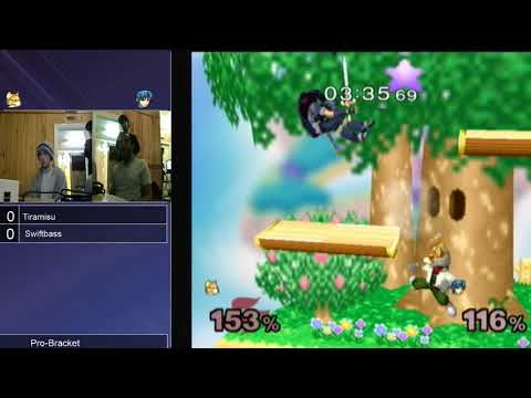 MMOM Bi-Monthly 12 SSBM - HoG | Tiramisu (Fox) vs. Swiftbass (Marth) - Melee WQF