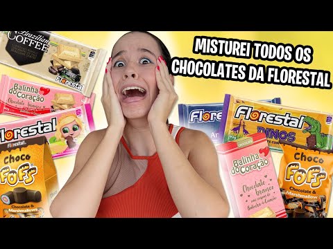 I MIXED ALL THE CHOCOLATES FROM FLORESTAL!