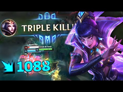 LEBLANC É UM CAMPEÃO MUITO BOM CONTRA VEIGAR - PEGARAM O MEU VEIGAR E MOSTREI O PODER DA LEBLANC