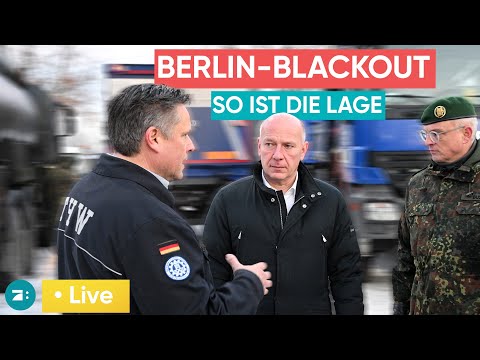 Video Thumbnail: LIVE: Strom im Berliner Südwesten fließt wieder – jetzt spricht Wegner