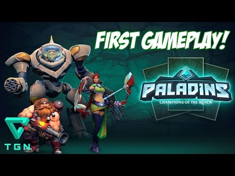 PALADINS: CHAMPIONS OF THE REALM - FIRST GAMEPLAY! (CLOSED BETA)