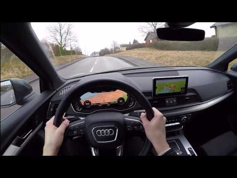 2017 Audi Q5 2.0 TDI Quattro S-line 60 FPS POV/test drive acceleration