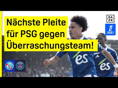 Racing Straßburg - PSG | Ligue 1 | DAZN Highlights