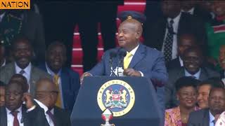 FULL SPEECH: President Yoweri Museveni’s speech during Ruto’s swearing-in ceremony