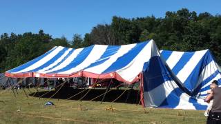 preview picture of video 'Tent Raising for Culpepper & Meriweather Circus, Fremont, Indiana'