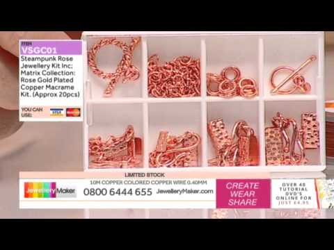 How to Make Beaded Jewellery: JewelleryMaker LIVE 10/06/2015