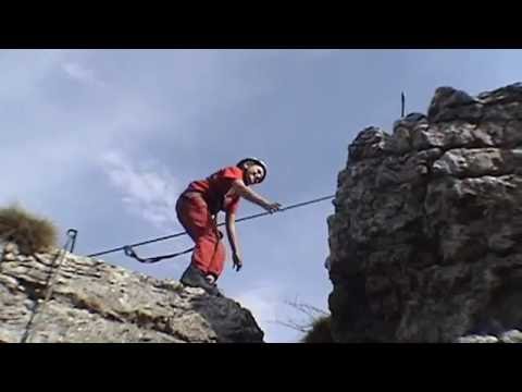 Club Fred´s Klettersteige mit Kindern: via ferrata Gerardo Sega am Mt.Baldo-Massiv