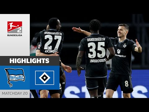 Hertha BSC Berliner Sport Club Berlin 1-2 Hamburge...