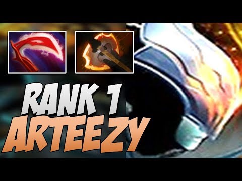 EG.Arteezy Phantom Assassin - Rank 1 MMR in 7.20e | Dota Gameplay