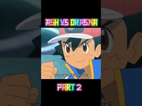 Ash vs Drasna #anime #shorts #pokemon #ash