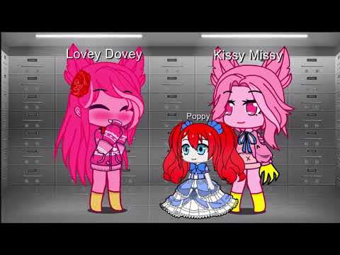 Lovey Dovey meets Kissy Missy and Poppy #poppyplaytime (read description for info)