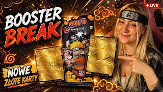 💛 BOOSTER BREAK 💛 Naruto Mythos - Złoty Rock Lee i Sasuke! Rwiemy Boostery LIVE 👉 snooweebreak.pl 👈