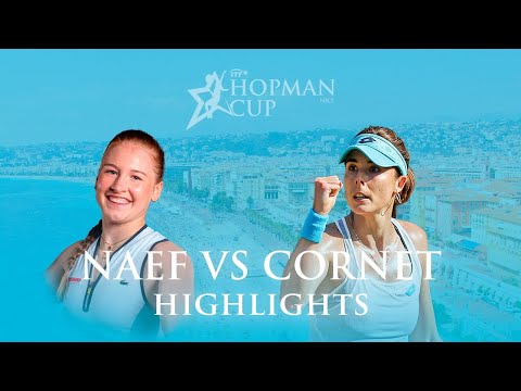 Céline Naef vs Alizé Cornet (Switzerland vs France) Hopman Cup 2023