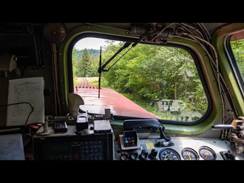 Führerstandsmitfahrt auf der V100 der NeSA auf der Sauschwänzlebahn