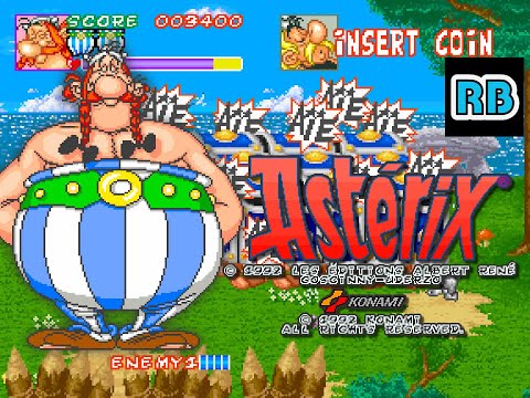 1992 [60fps] Asterix (Euro) Obelix Speedrun 23m08s Loop1