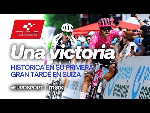 EL MAYOR TRIUNFO DE TODA UNA CARRERA | 2ª ETAPA VUELTA A SUIZA 2025 | VÍDEO RESUMEN Y HIGHLIGHTS