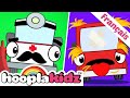 Cinq Petits Bus Comptines Et Chansons Pour Les Enfants HooplaKidz Franҫais