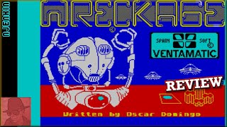 Wreckage - on the ZX Spectrum 48K !! with Commentary