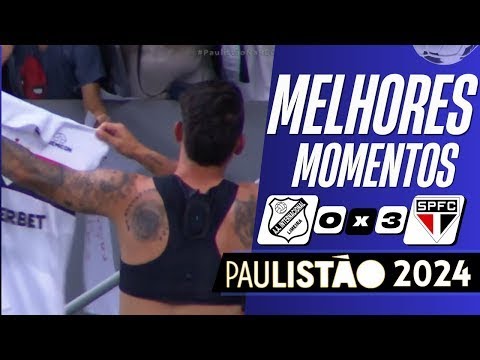 Gol de James Rodriguez Inter de Limeira 0 x 3 São Paulo   Melhores Momentos COMPLETO Paulistão 2024
