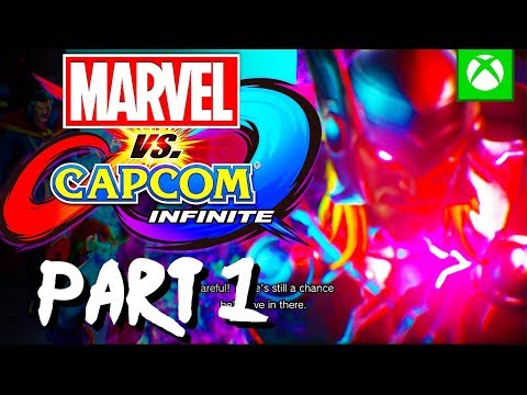 MARVEL VS CAPCOM INFINITE STORY MODE GAMEPLAY LETS PLAY WALKTHROUGH PLAYTHROUGH PART 1 ON XBOX ONE